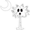 Buy Halloween Ghost Palmetto T-Shirts, Apparel, and Gifts
