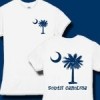 Buy Blue Palmetto Deluxe Print T-Shirts, Apparel, and Gifts