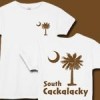 Buy Brown South Cackalacky Palmetto Moon Deluxe T-Shirts, Apparel, and Gifts