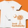 Buy Orange Polka Dots South Cackalacky Deluxe T-Shirts, Apparel, and Gifts